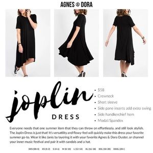 New - Small Black Joplin Dress